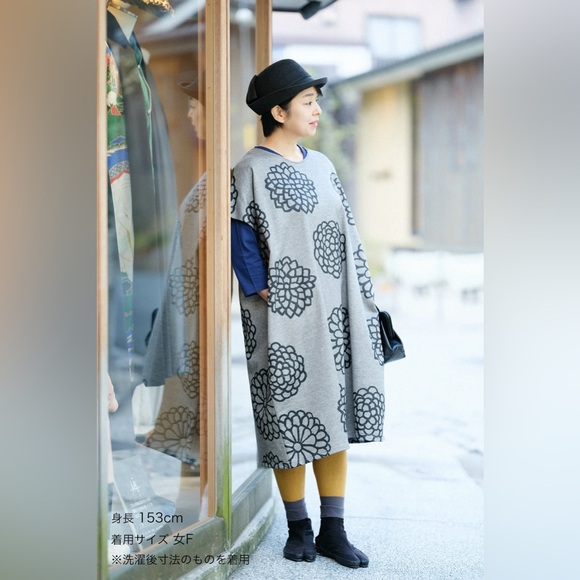 Sou Sou rectangle dress/ free size - Picture 6 of 6